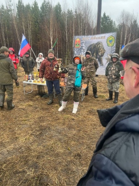 Отчет о Северо-Кузбасских областных лично-командных состязаниях лаек по подсадному медведю.